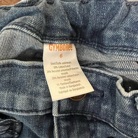 Girls Gymboree Flare Jeans - Montana Mountain - Evergreen Wash, 6 - Picture 6 of 6